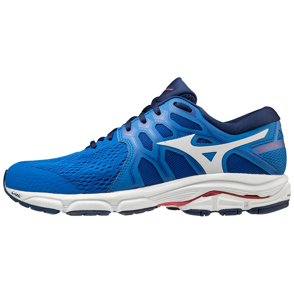 Scarpe Running Mizuno Wave Equate 4 Uomo - Blu/Bianche - 19435-VUQF